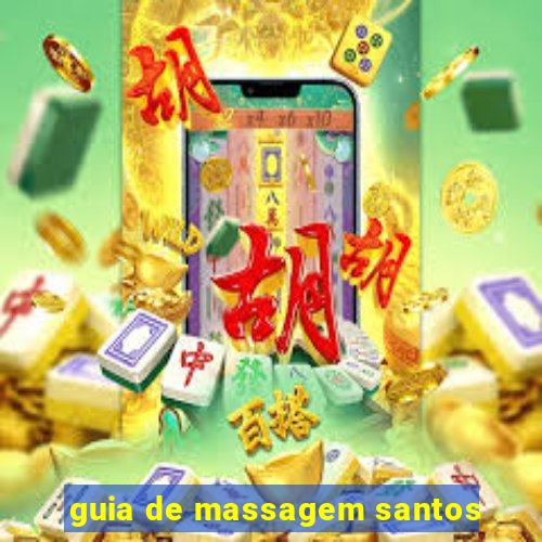 guia de massagem santos